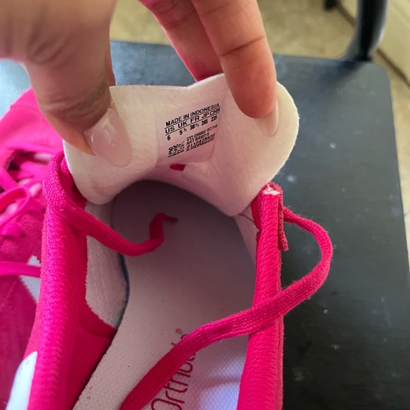 adidas Originals Pink and White Sneakers - Picture 7 of 8